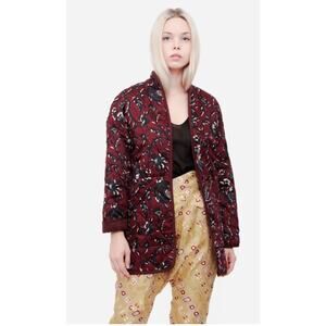 Isabel Marant Étoile Daca Quilted Floral Reversible Lightweight Jacket